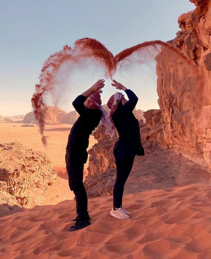 Moon City With Jeep Trips Wadi Rum Exterior photo
