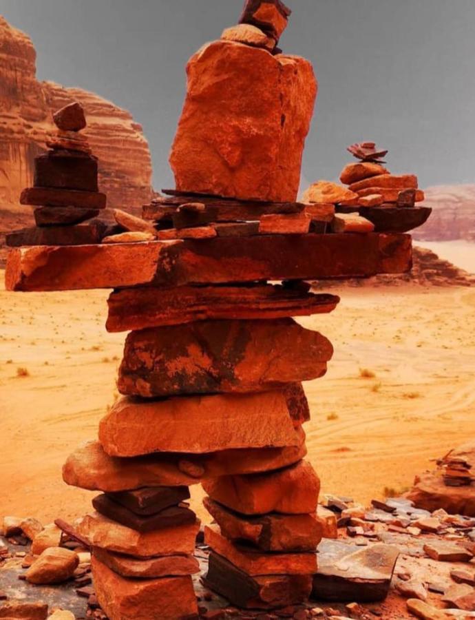 Moon City With Jeep Trips Wadi Rum Exterior photo